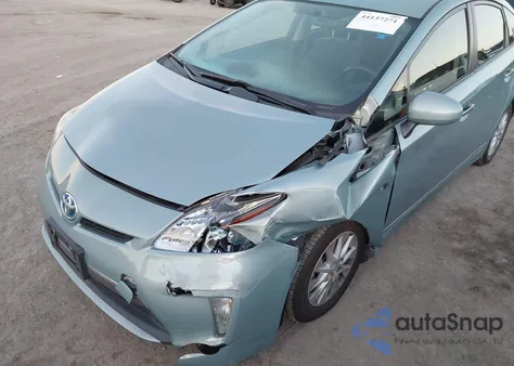 2013 Toyota Prius Plug-In из США, поврежденный, VIN JTDKN3DP7D3042320